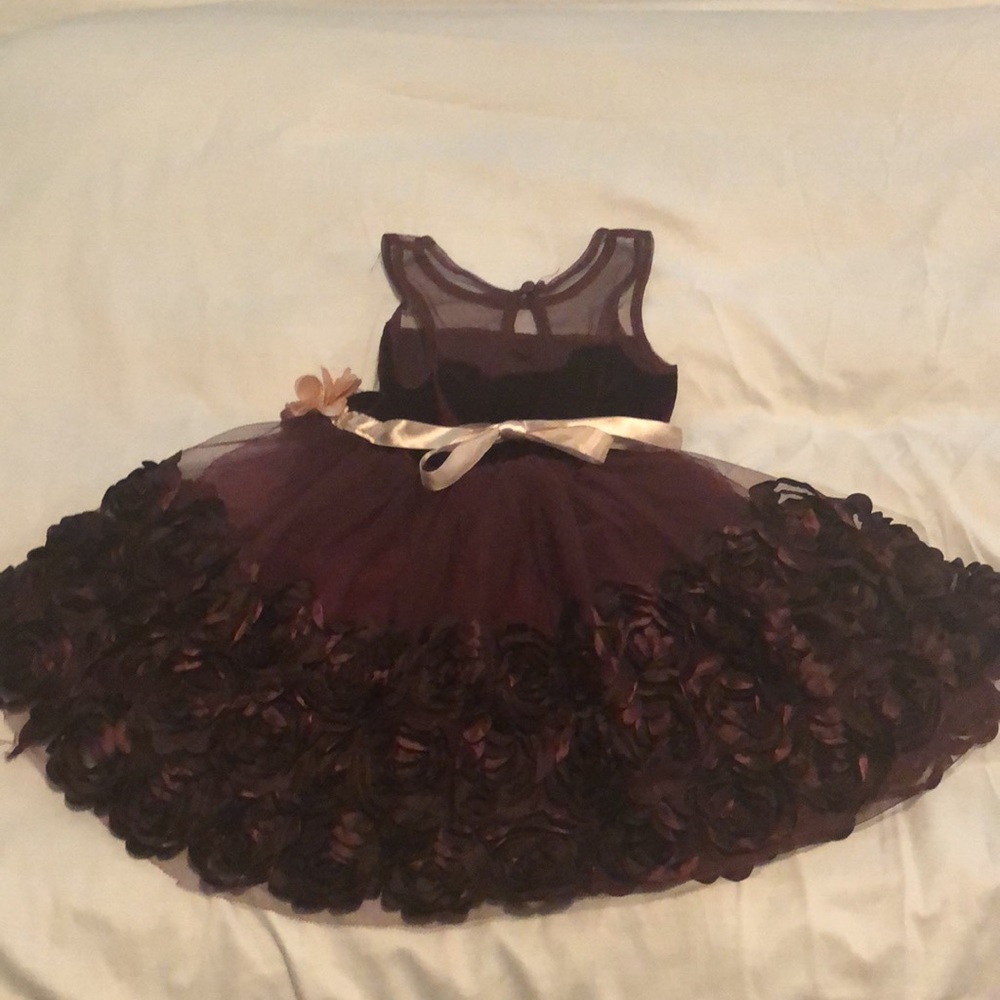 Little Lass Little girls size 5 formal dress very good pre owned condition - Picture 2 of 6